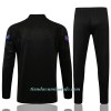 Sudadera De Entrenamiento Trajes FC Barcelona Cremallera De Cuarto 2021/22 Negra - Hombre